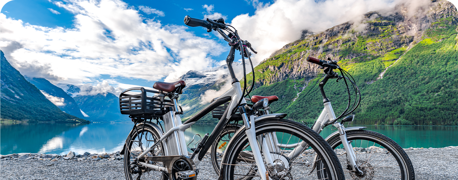 Delte elektriske sykler